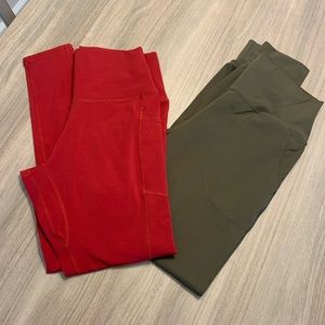 Two (2) ColorfulKoala workout pants! Women’s MED